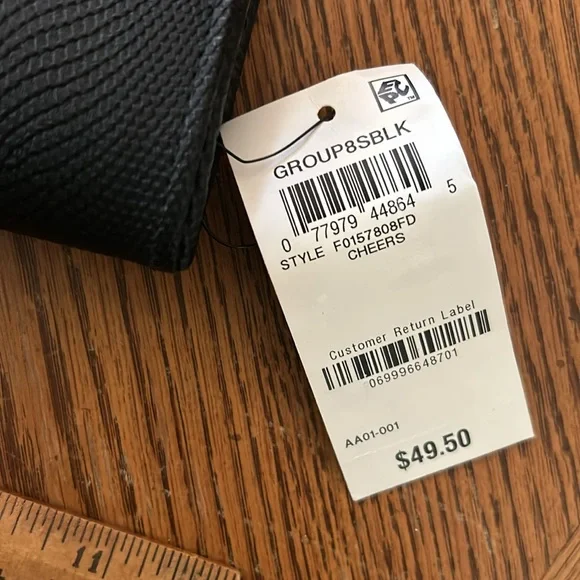 Black CHEERS Clutch - Picture 6 of 9